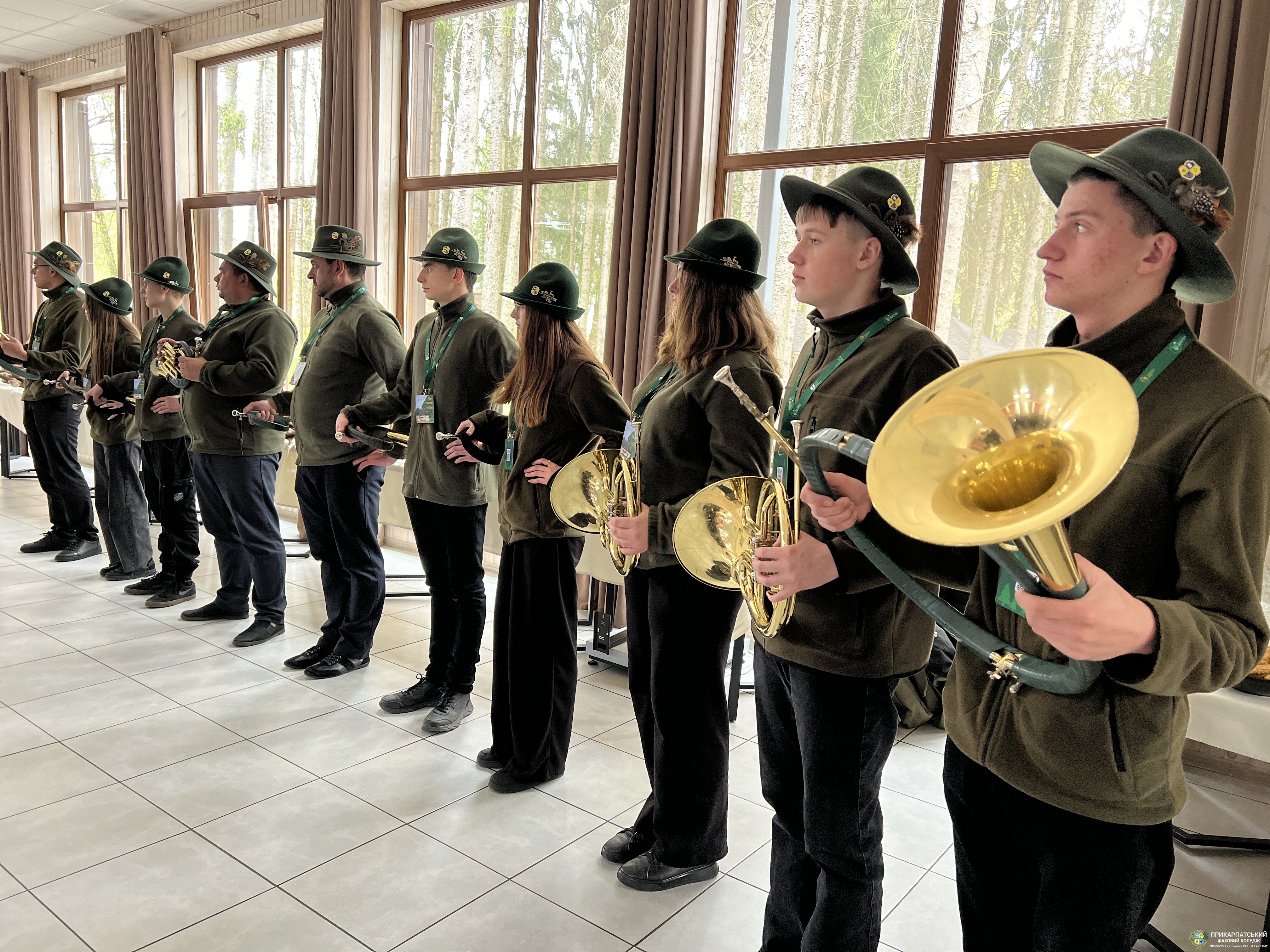 "Лісові сурми"   коледжу   у складі делегації на Стратегічному форумі із розвитку мисливської галузі України